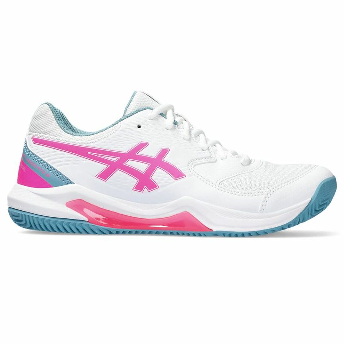 Padelschoenen voor volwassenen Asics Gel - Dedicate 8 Vrouw Wit - Padelplezier.nl