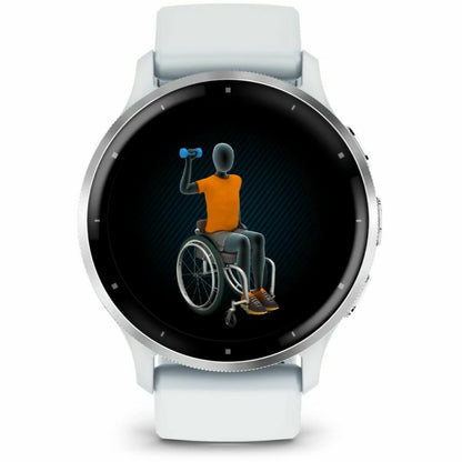 Smartwatch GARMIN 010 - 02784 - 00 Wit 1,4" - Padelplezier.nl