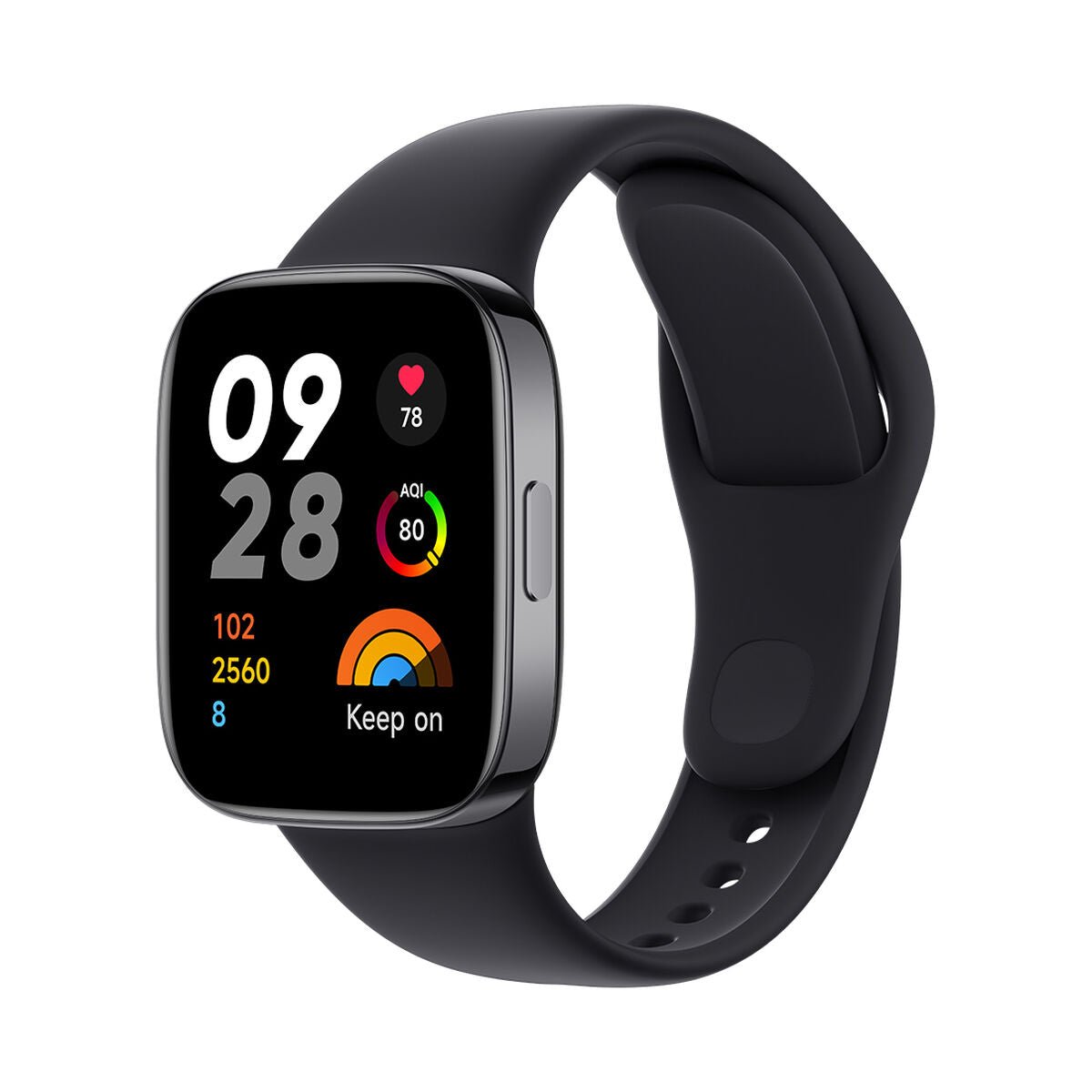 Smartwatch Xiaomi Redmi Watch 3 Zwart 1,75" - Padelplezier.nl